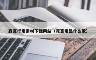 遂宁寂寞行走素材下载网站（寂寞走是什么歌）
